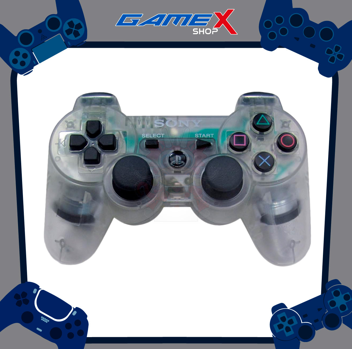 Control Dualshock PS3 Traslucido