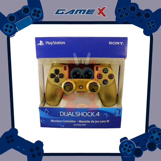 Control DualShock Dorado para PS4